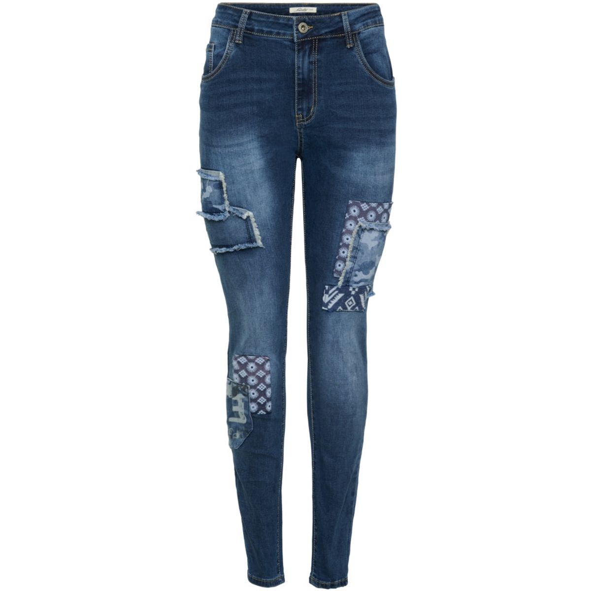 Jewelly dame jeans JW7023 - Denim Blue