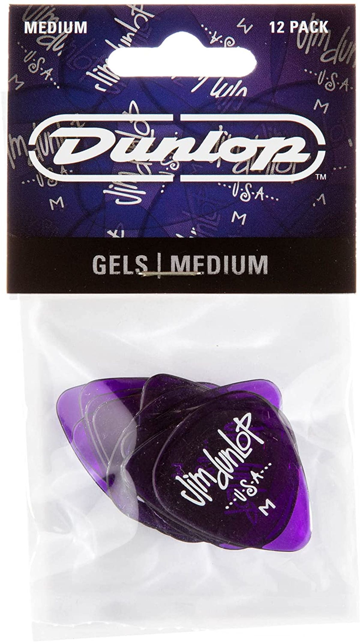 Jim Dunlop Gels Standart Medium 12 Pack