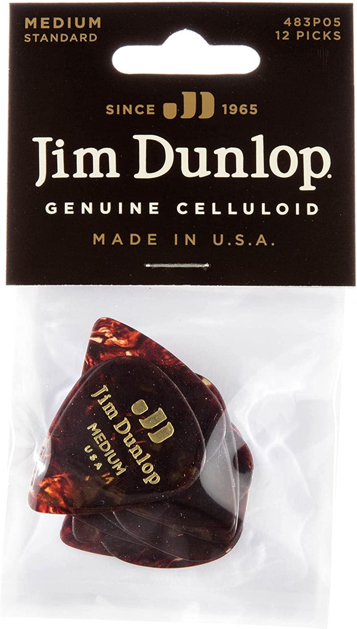 Jim Dunlop Shell Classics Medium 12 Pack