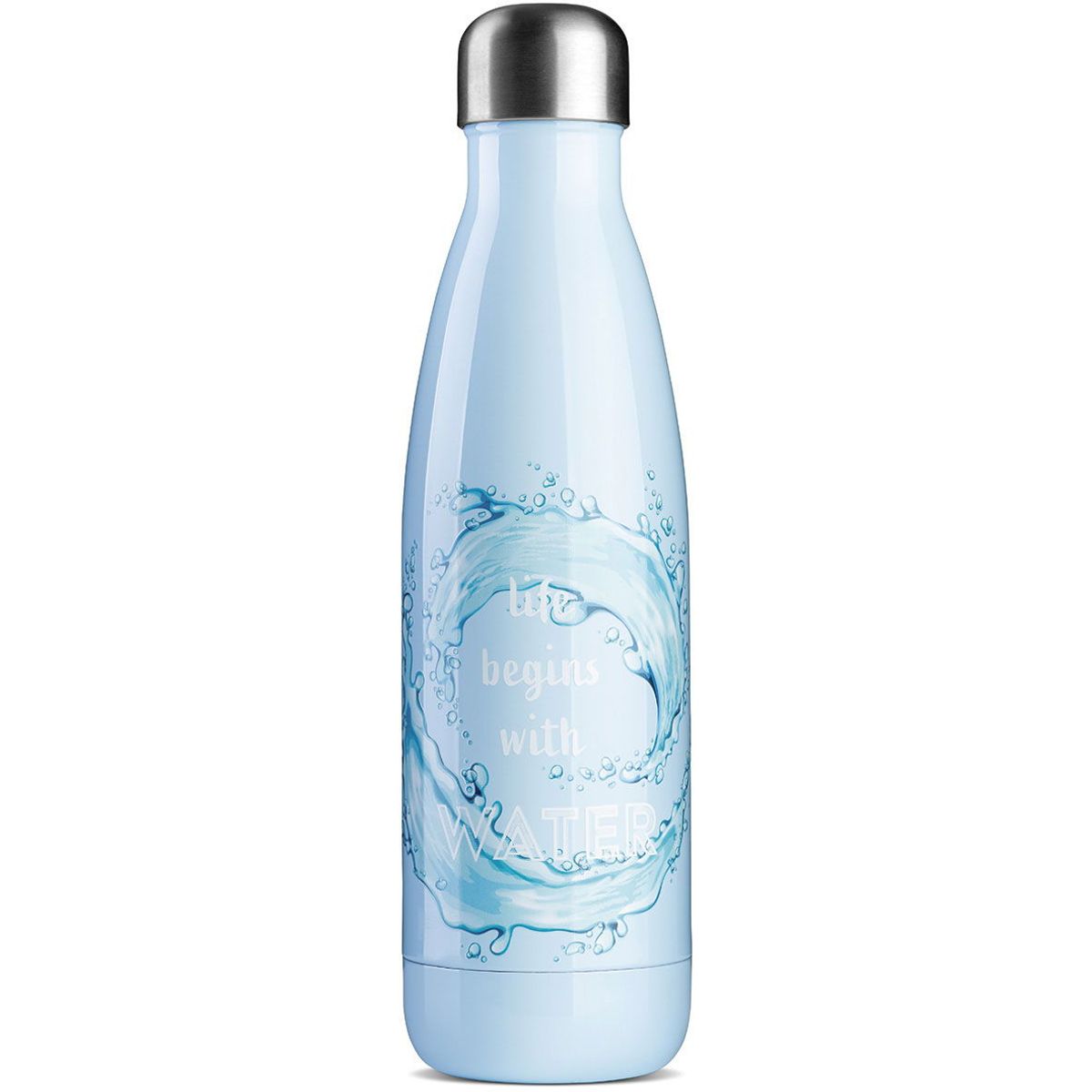 JobOut 500ml vandflaske wave