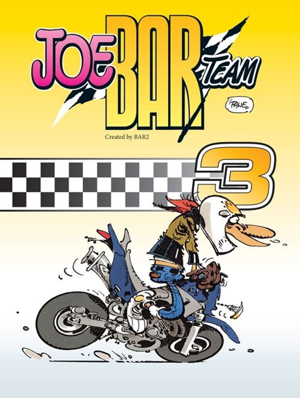 Joe Bar Team 3 - Fane - Tegneserie