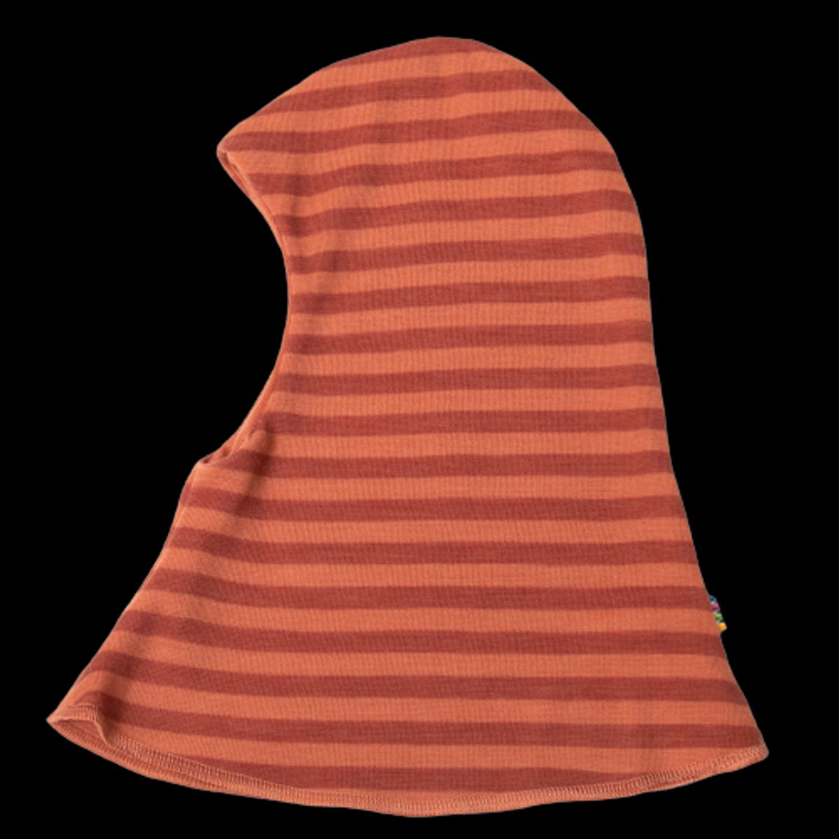 Joha Balaclava i uld - Vendbar - 2 lags - Rust - 45 cm