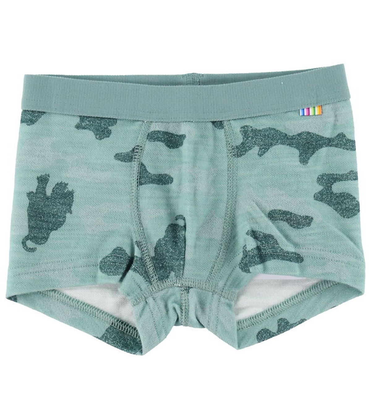 Joha Boxershorts - Uld/Bambus - Grøn Aop