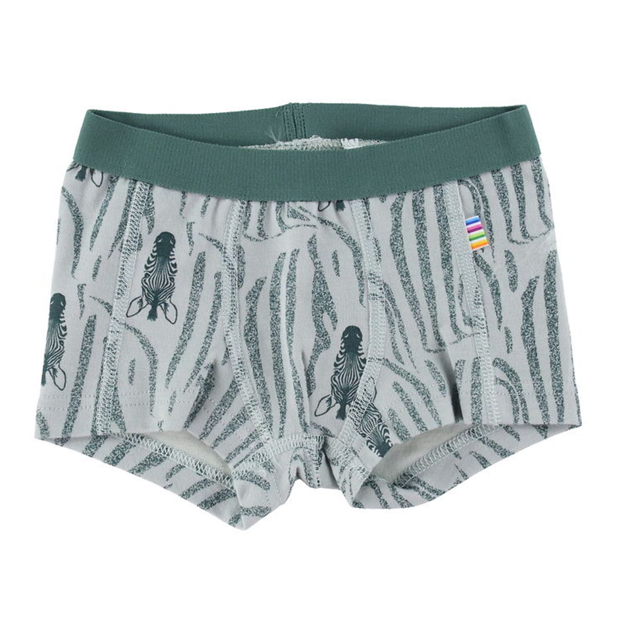 Joha Boxershorts - Uld/Bomuld - Grøn Aop