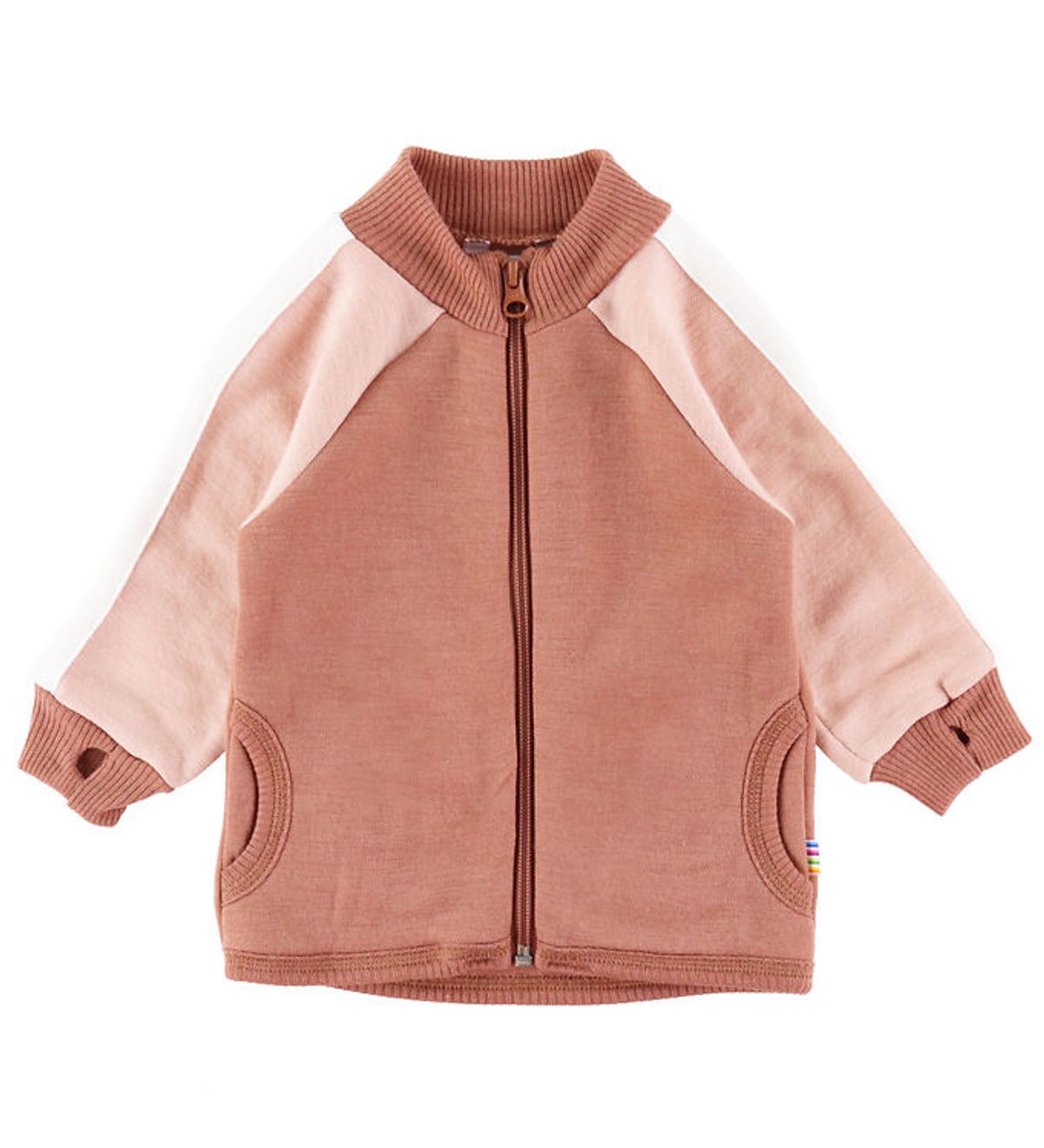 Joha Cardigan - Uld - Rosa/Brun