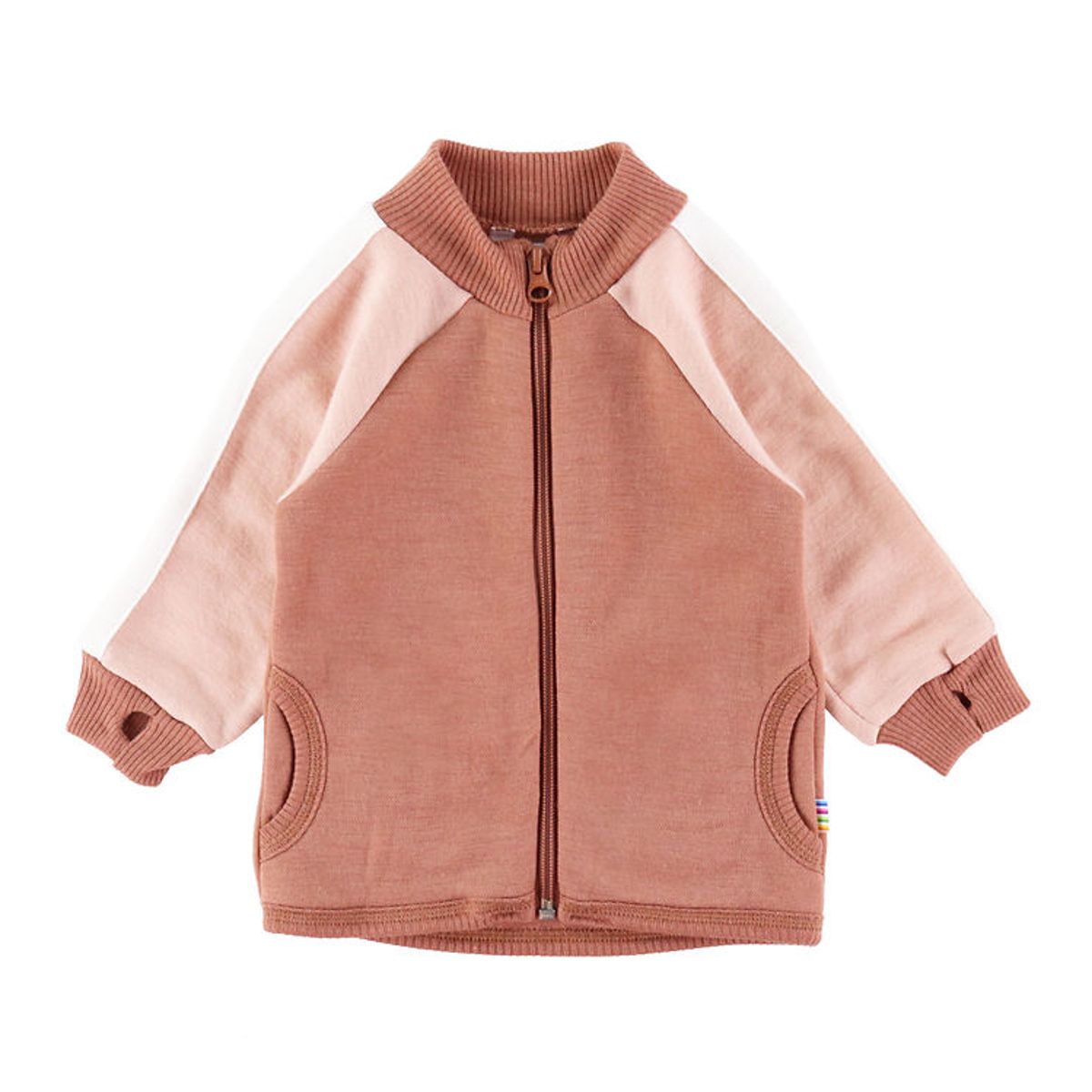 Joha Cardigan - Uld - Rosa/Brun