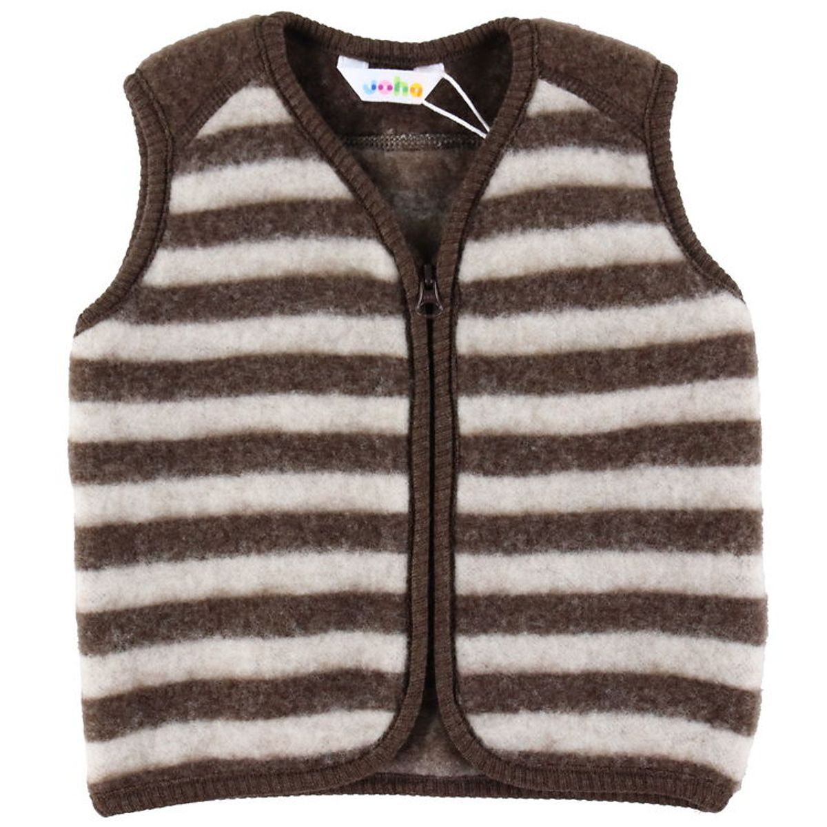 Joha Vest - Uld - Brun