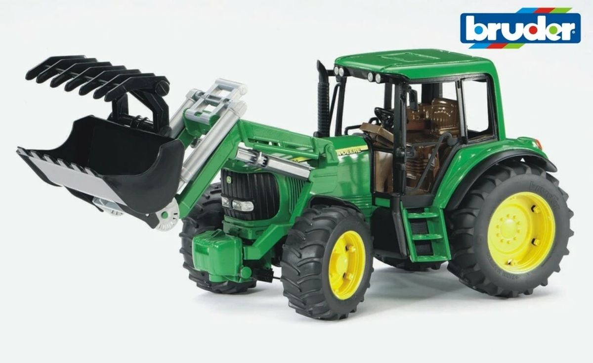 John Deere 6920 med frontlæsser