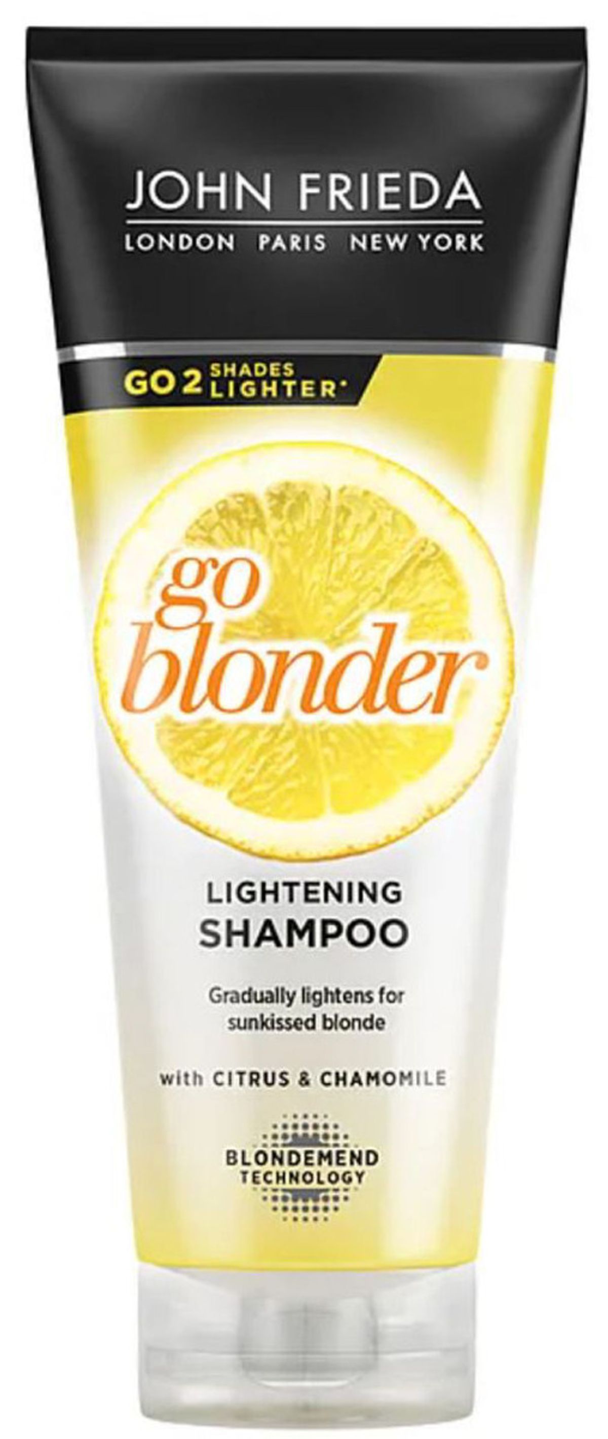 John frieda go blonder lightening shampoo with citrus & chamomile 250ml