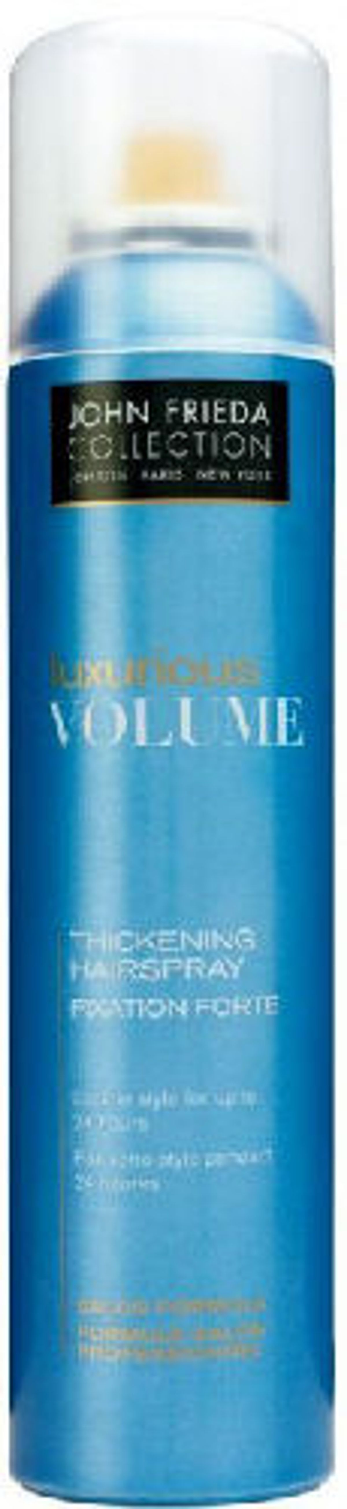 John frieda luxurious volume thickening hairspray 250ml