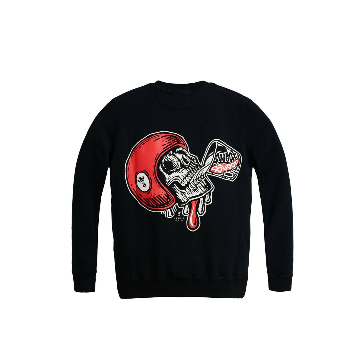 JOHN SKULL - Sweatshirt til motorcyklister Regular Fit, Unisex