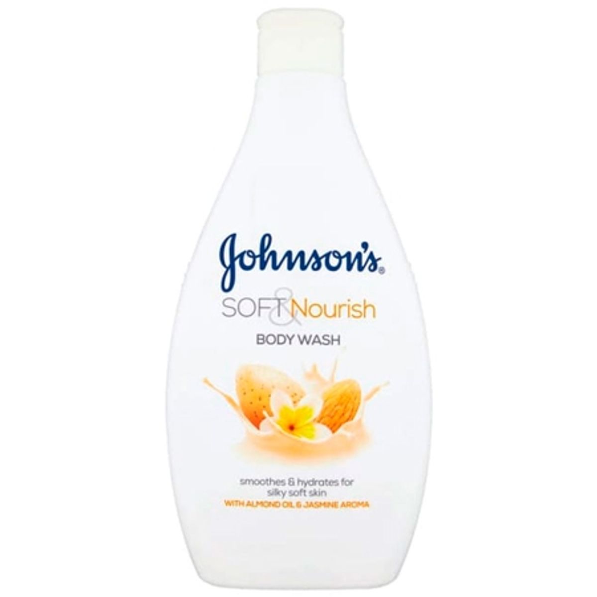 Johnson's Soft & Nourish Almond & Jasmine Body Wash - 400ML