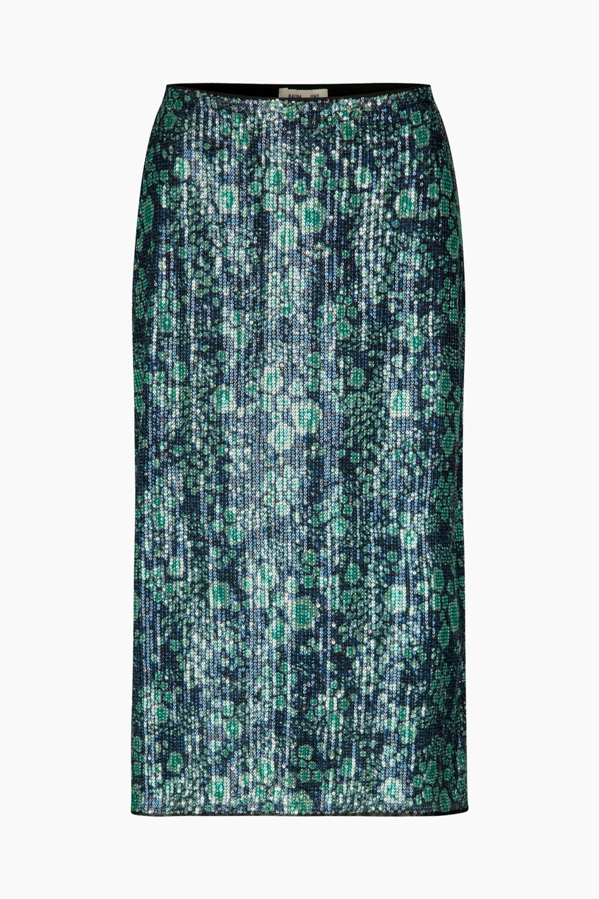 Jolette Skirt - Green Sequince Flower - Baum und Pferdgarten - Mønstret XS