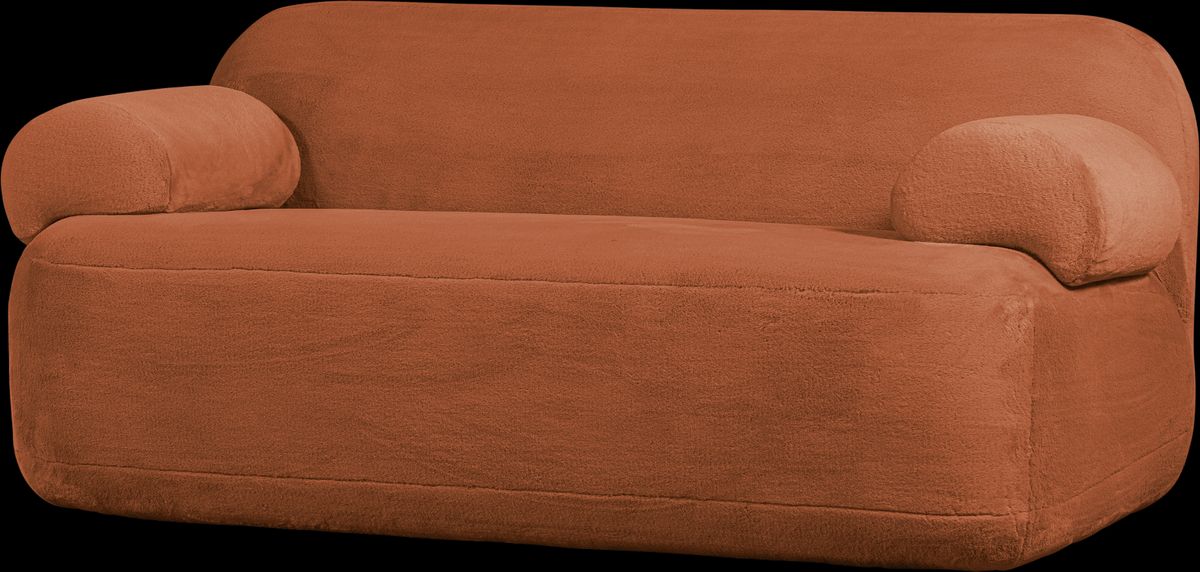 Jolie, 2-personers sofa, rust, H80x95x183 cm