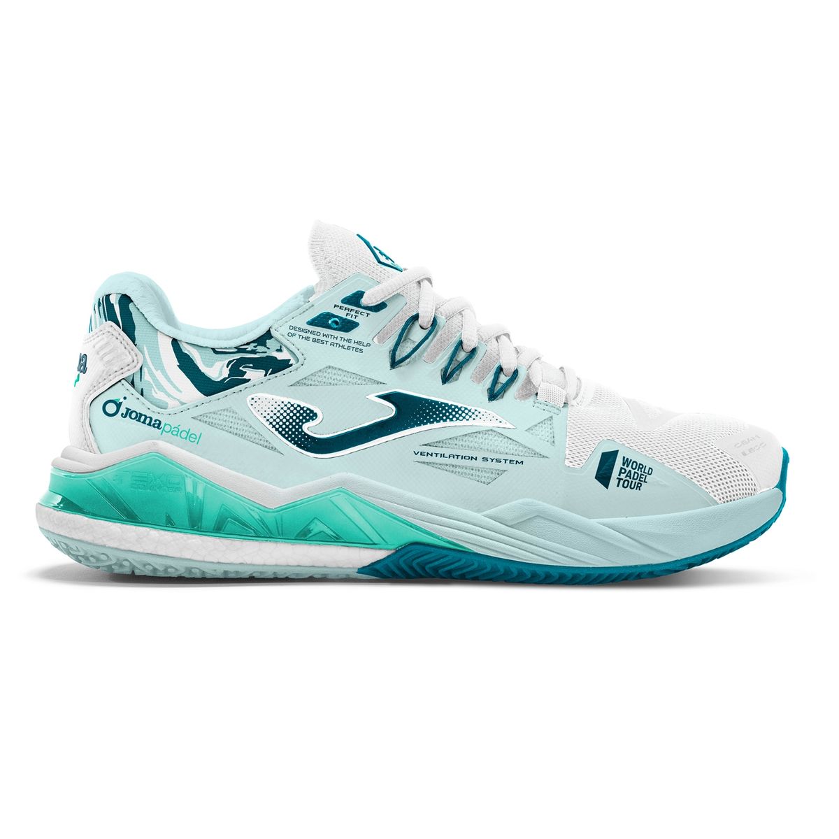 Joma T.Spin Lady 2305 Turquoise/White