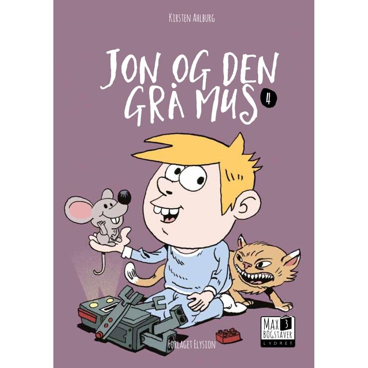 Jon Og Den Grå Mus - Kirsten Ahlburg - Bog