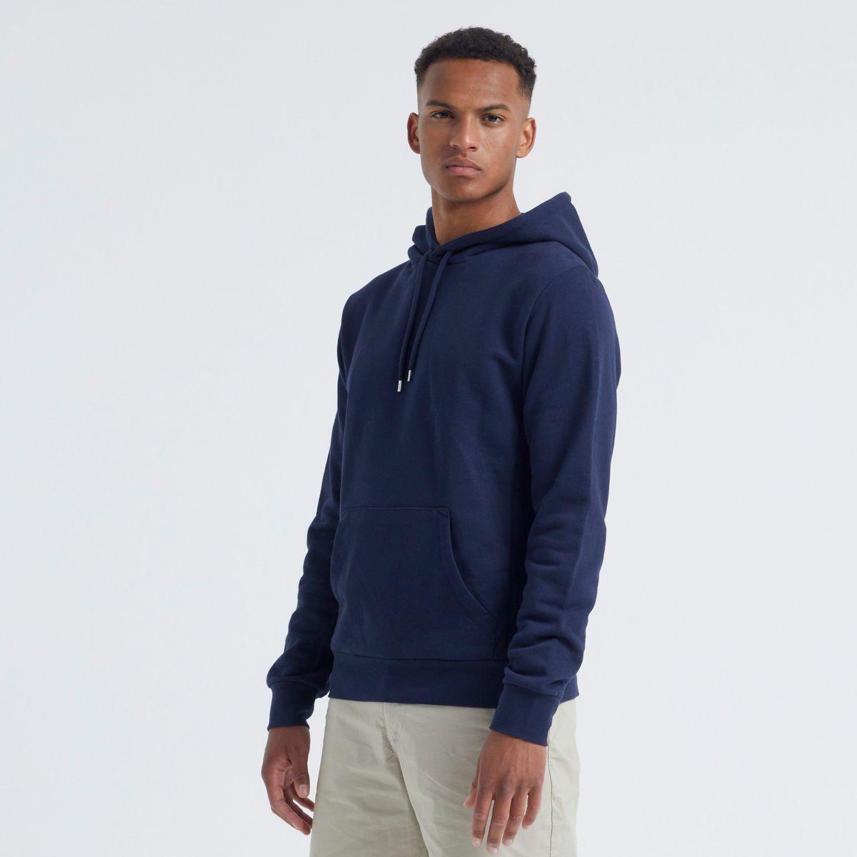 Jones The Organic Hoodie - Navy Blazer - L