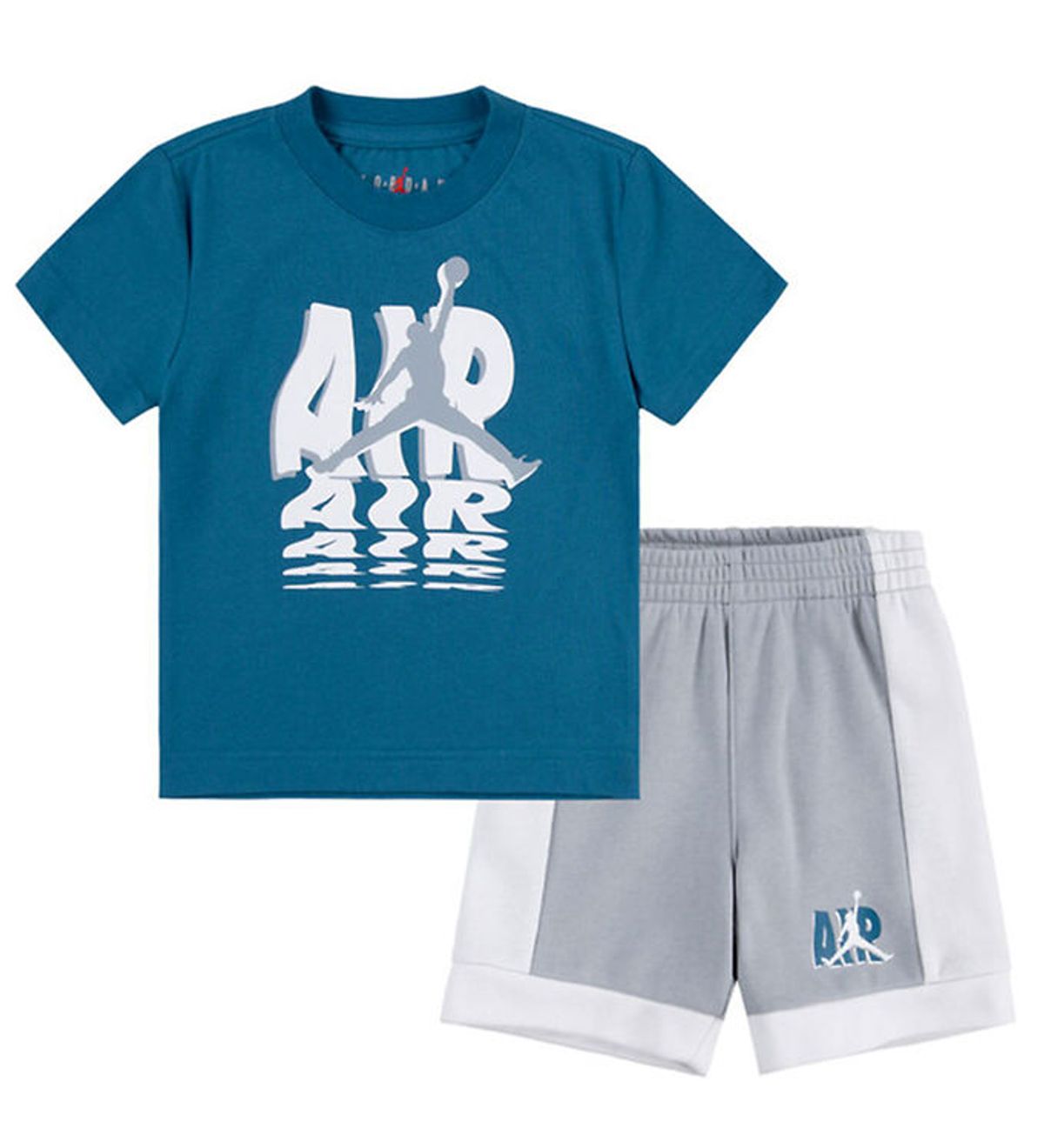 Jordan Shortssæt - Shorts/T-shirt - Wolf Gray