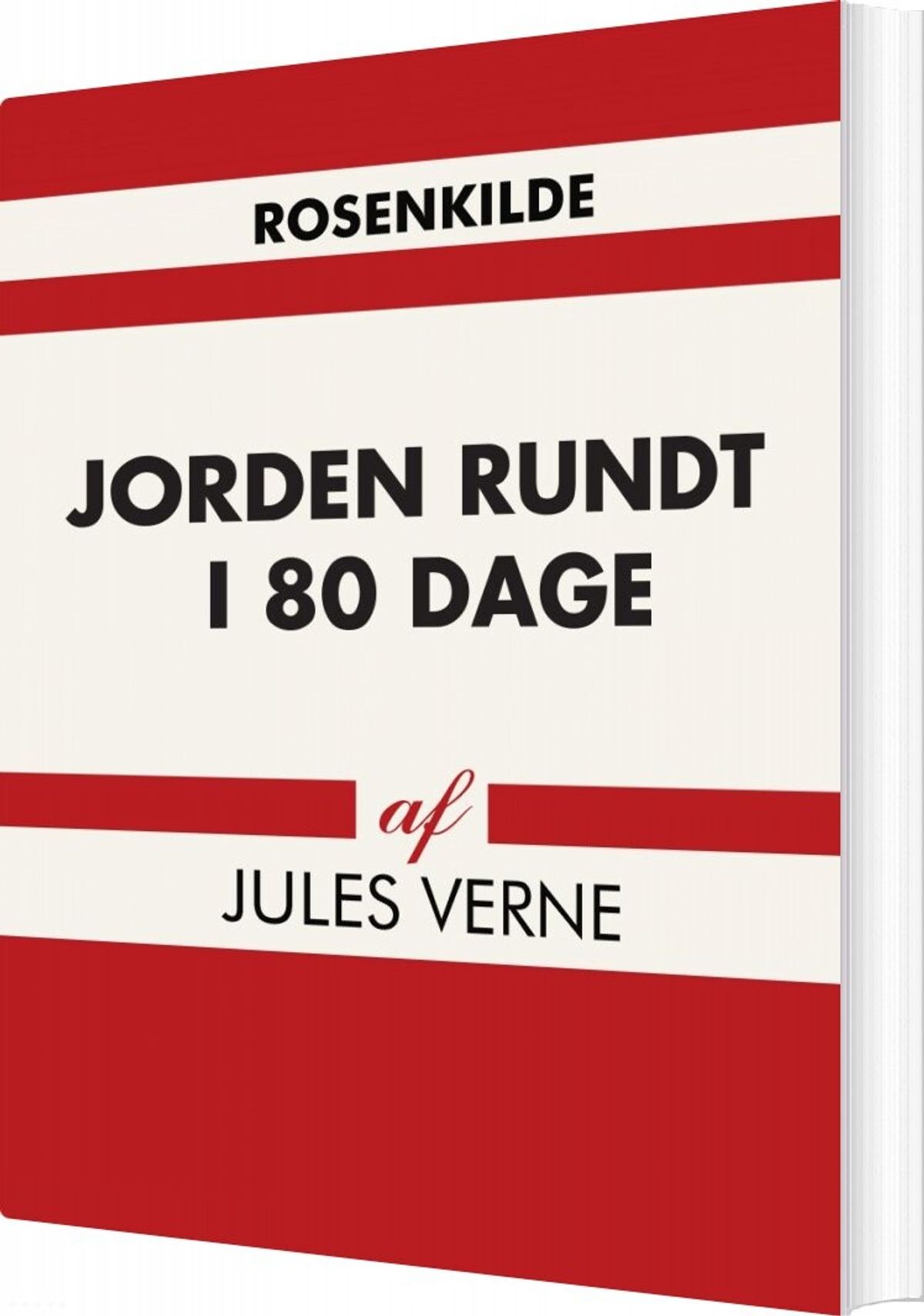 Jorden Rundt I 80 Dage - Jules Verne - Bog