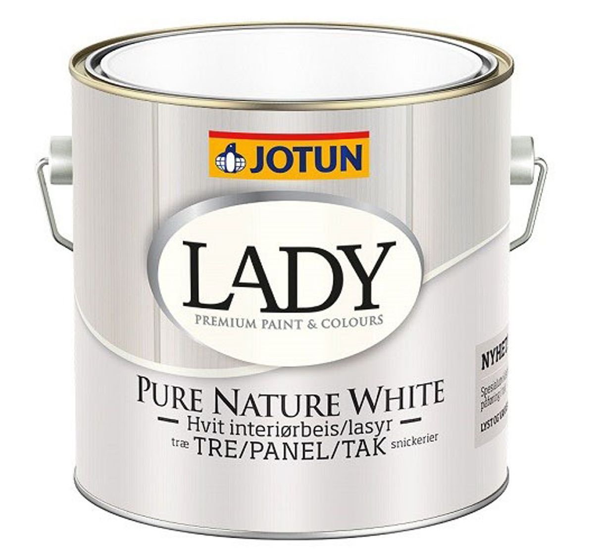 Jotun LADY Pure Nature, Hvid. 0,68 liter