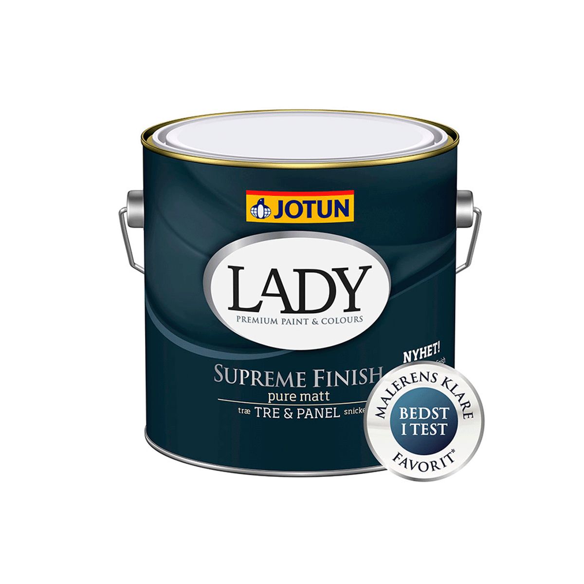 Jotun Lady Supreme Finish - Indendørs træmaling 0,68 L 5 (mat)