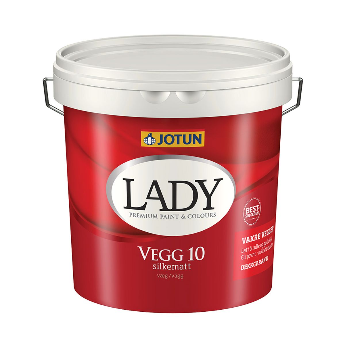 Jotun Lady Væg 10 - Vægmaling 2,7 L