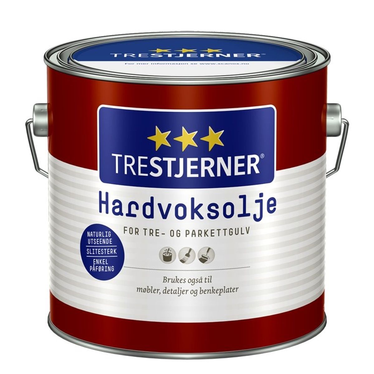 Jotun Trestjerner Hardvoksolie - 2.7 L - træolie