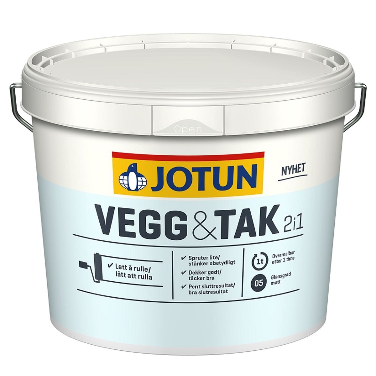 Jotun væg og loft - 9 Ltr.