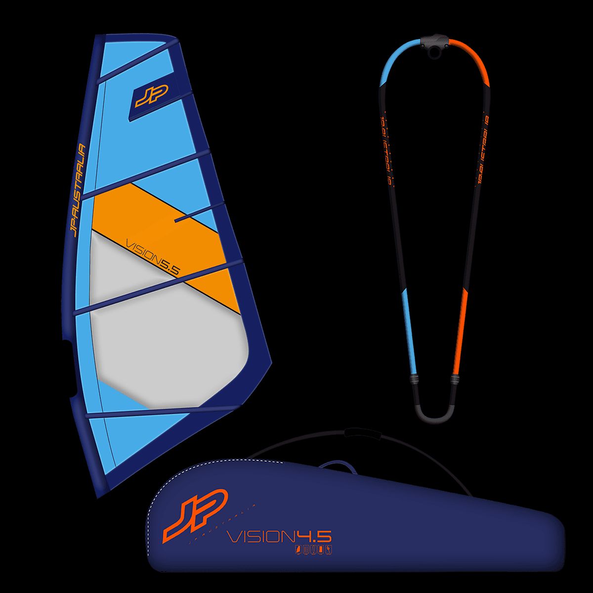 JP AUSTRALIA Vision - Komplet Windsurf Rig Børn