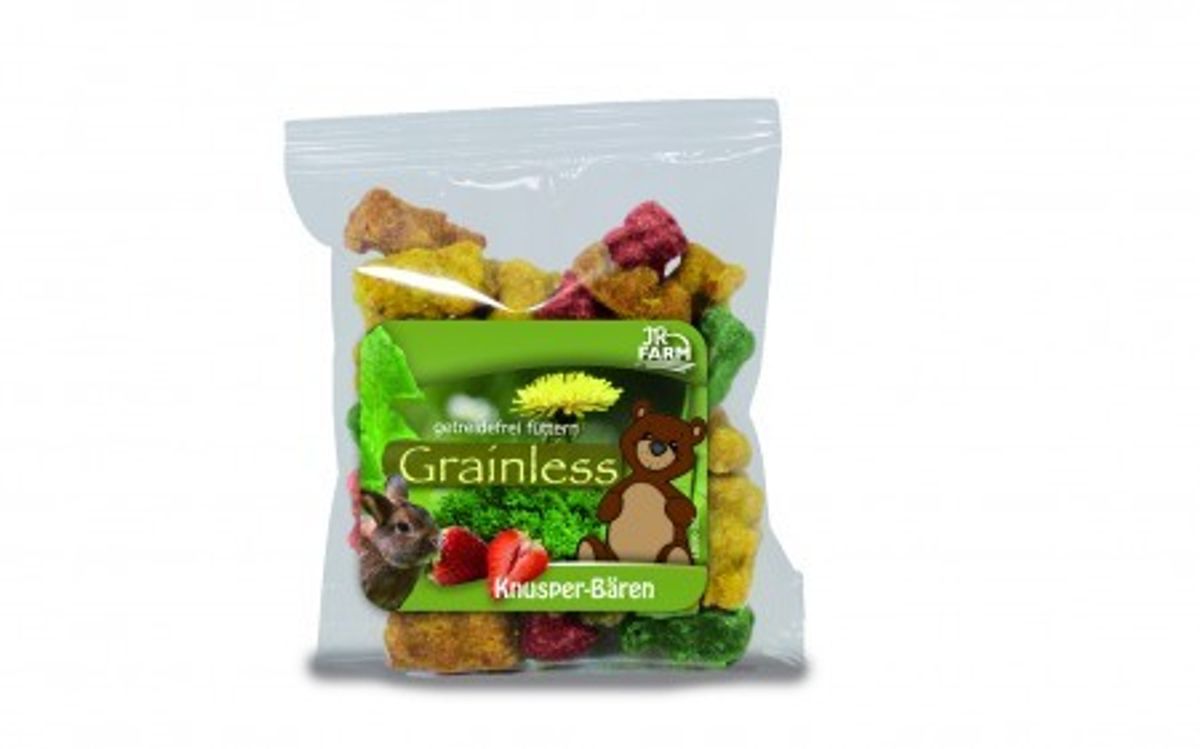 JR Farm Gnaver Natur Snack Godbidder Knasebjørne - 30g