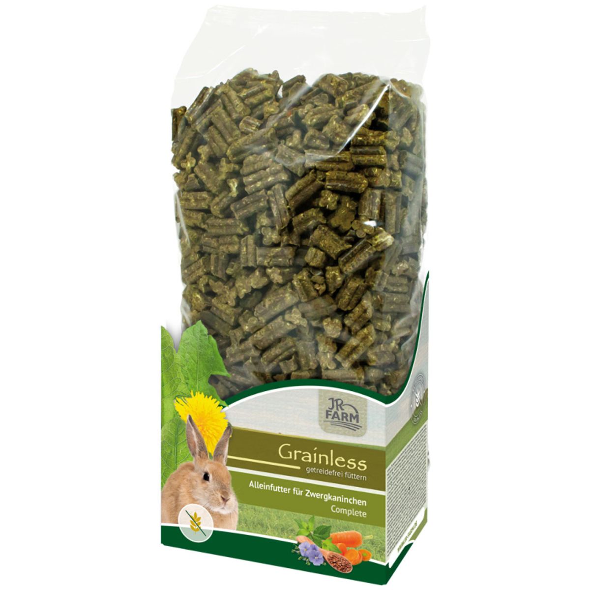 JR Farm Grainless Complete kornfrit kaninfoder 3,5 kg