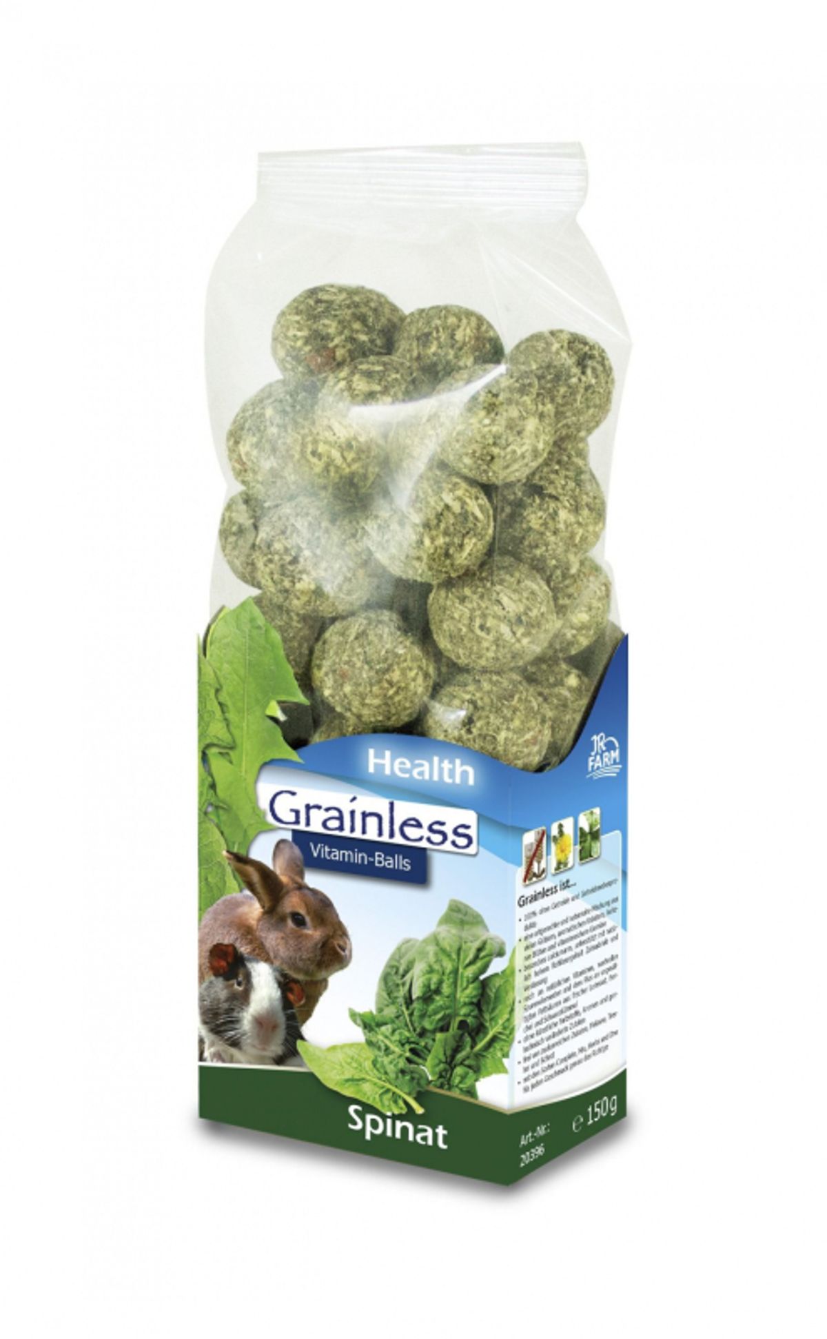 JR Farm Grainless Health - Vitaminkugler Spinat - 150g