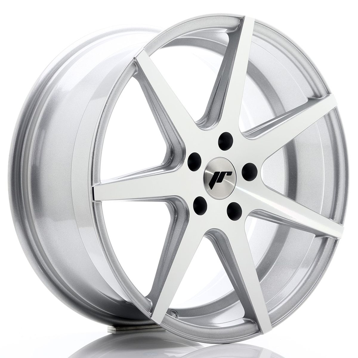 JR WHEELS JR20 Silver Machined Silver Machined