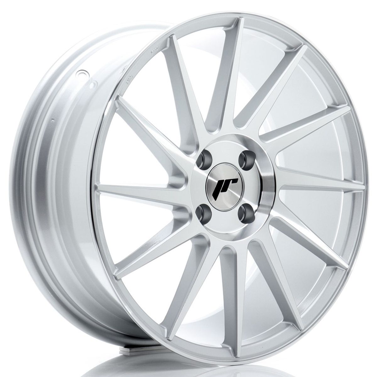 JR WHEELS JR22 Silver Machined Silver Machined