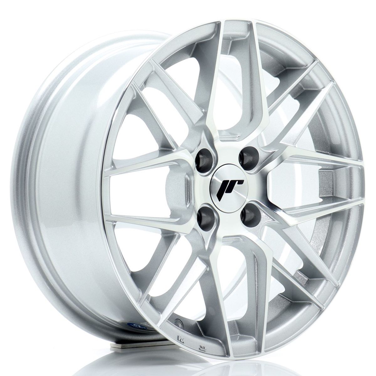 JR WHEELS JR28 Silver Machined Face Silver Machined Face