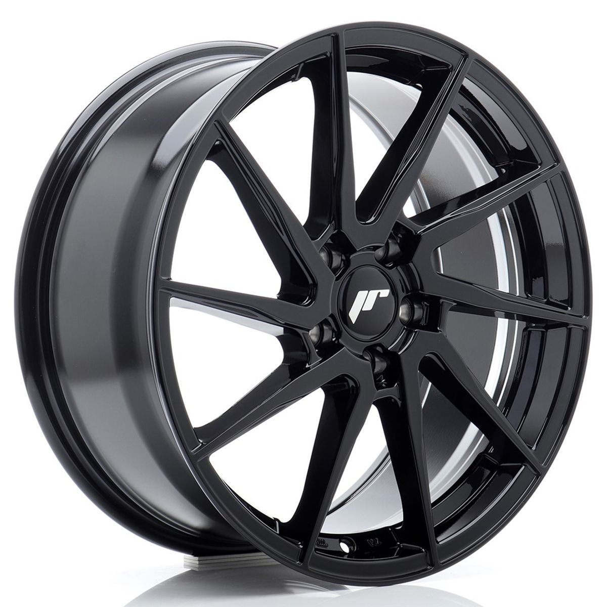 JR WHEELS JR36 Gloss Black Gloss Black