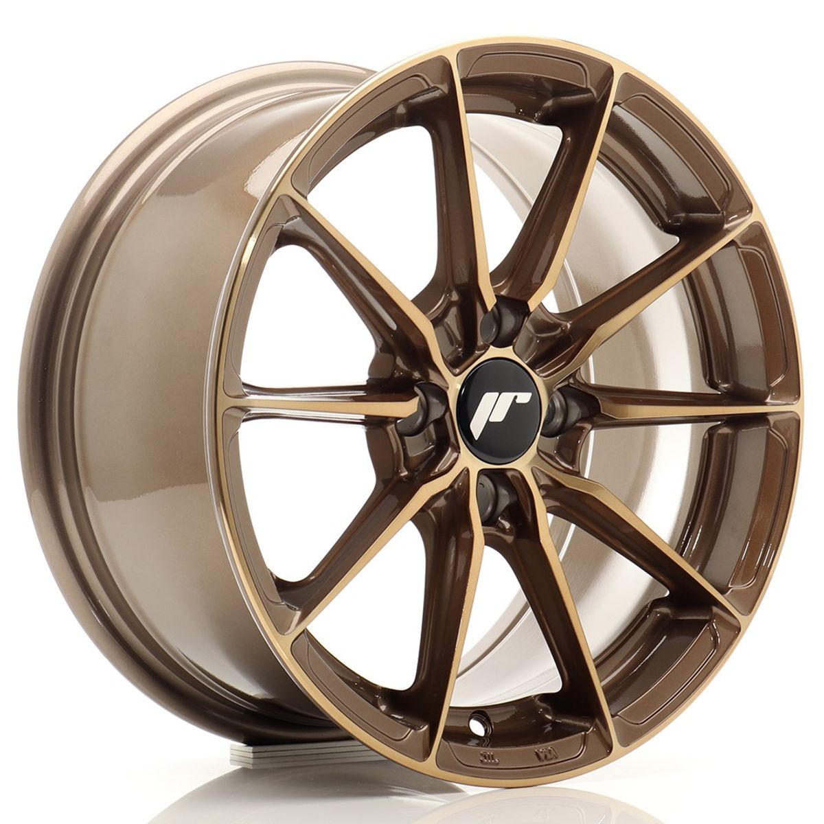 JR WHEELS JR37 Platinum Bronze Platinum Bronze