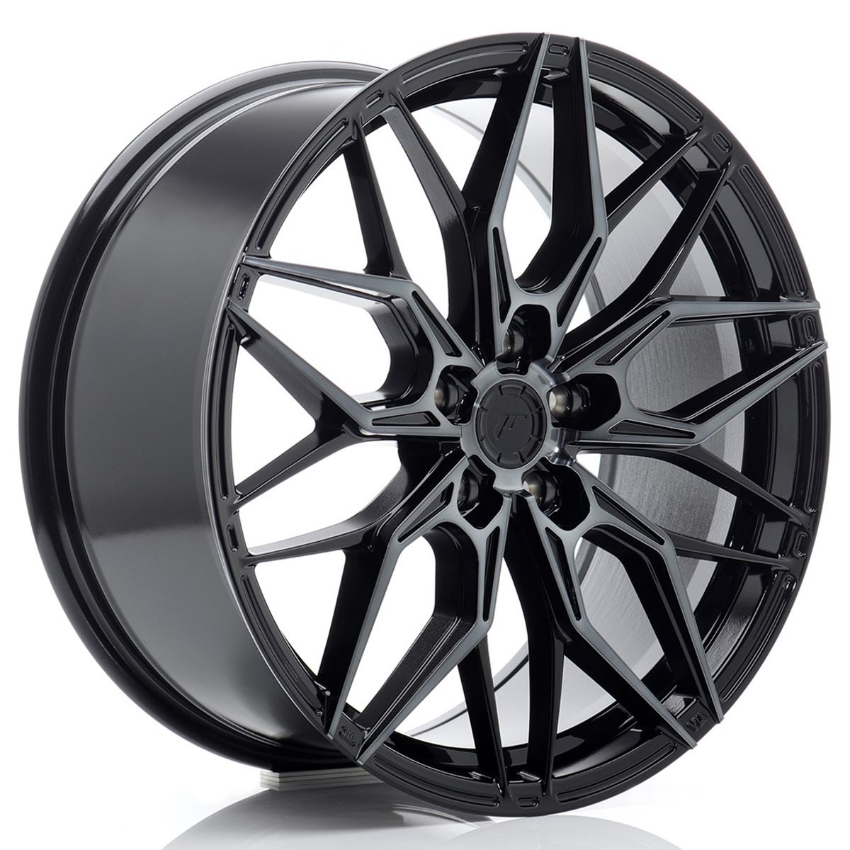 JR WHEELS JR46 Black Machined w-Tinted Face Black Machined w/Tinted Face