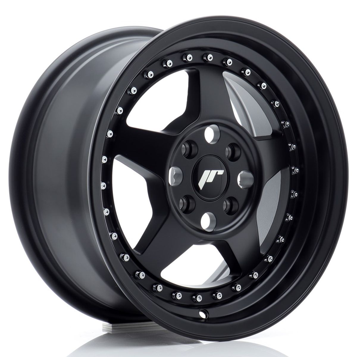 JR WHEELS JR6 Matt Black Matt Black