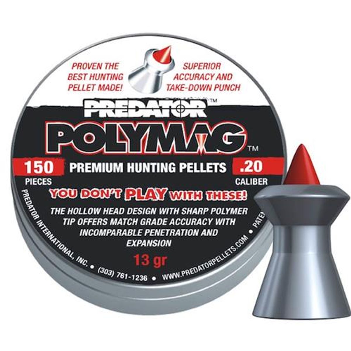 JSB Predator Polym. 4,5 mm 0,520 gram