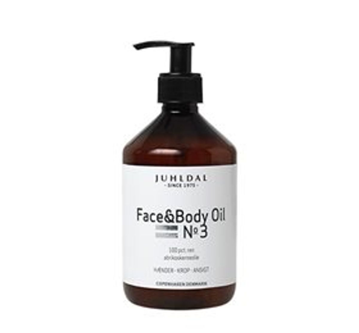 Juhldal Face & Body Oil No3 &bull; 500 ml.