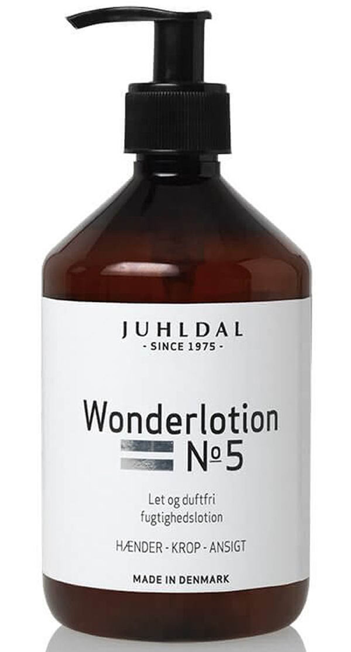 Juhldal wonderlotion no 5 let og duftfri fugtighedslotion 500ml