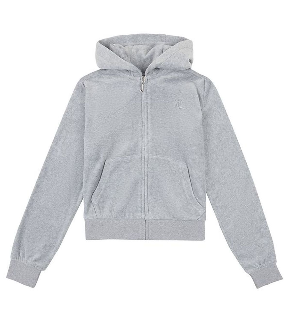 Juicy Couture Cardigan - Velour - Heather Grey