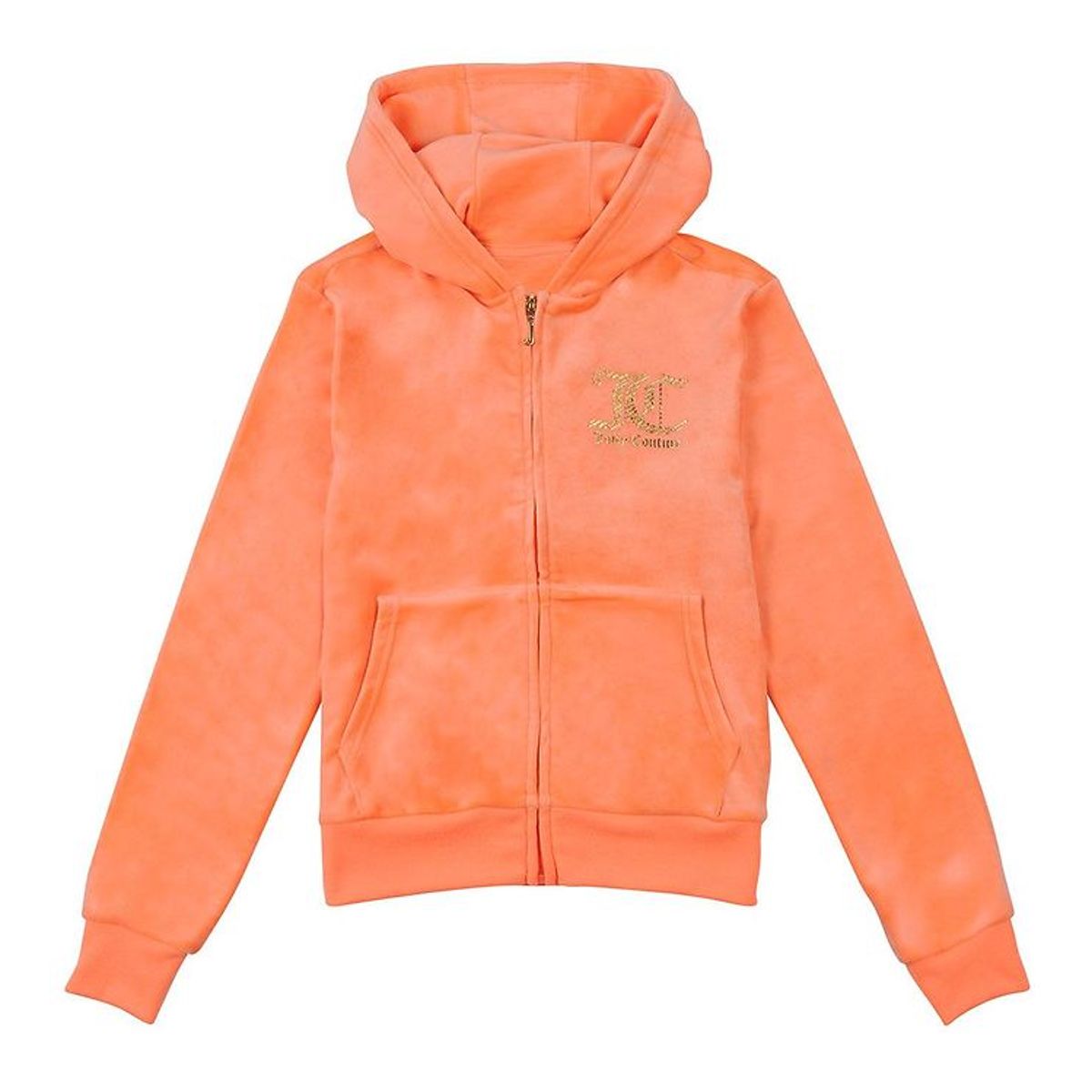 Juicy Couture Cardigan - Velour - Summer Neon Orange