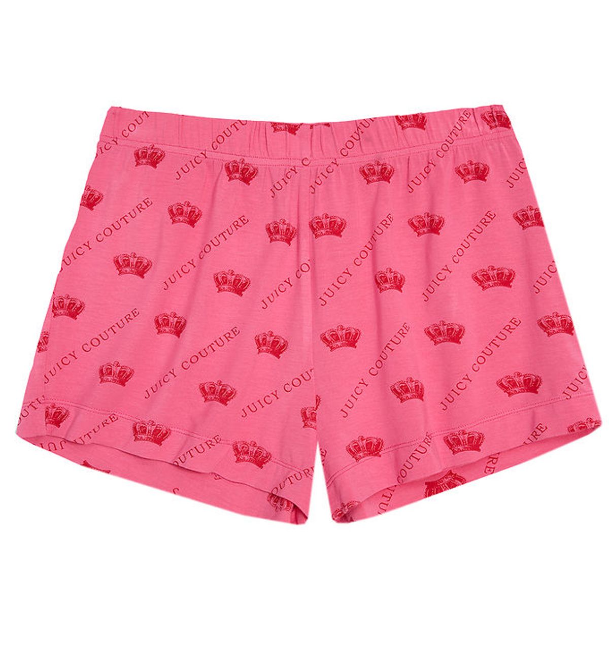 Juicy Couture Natshorts - Buzz - Pink & Red Corwn Print