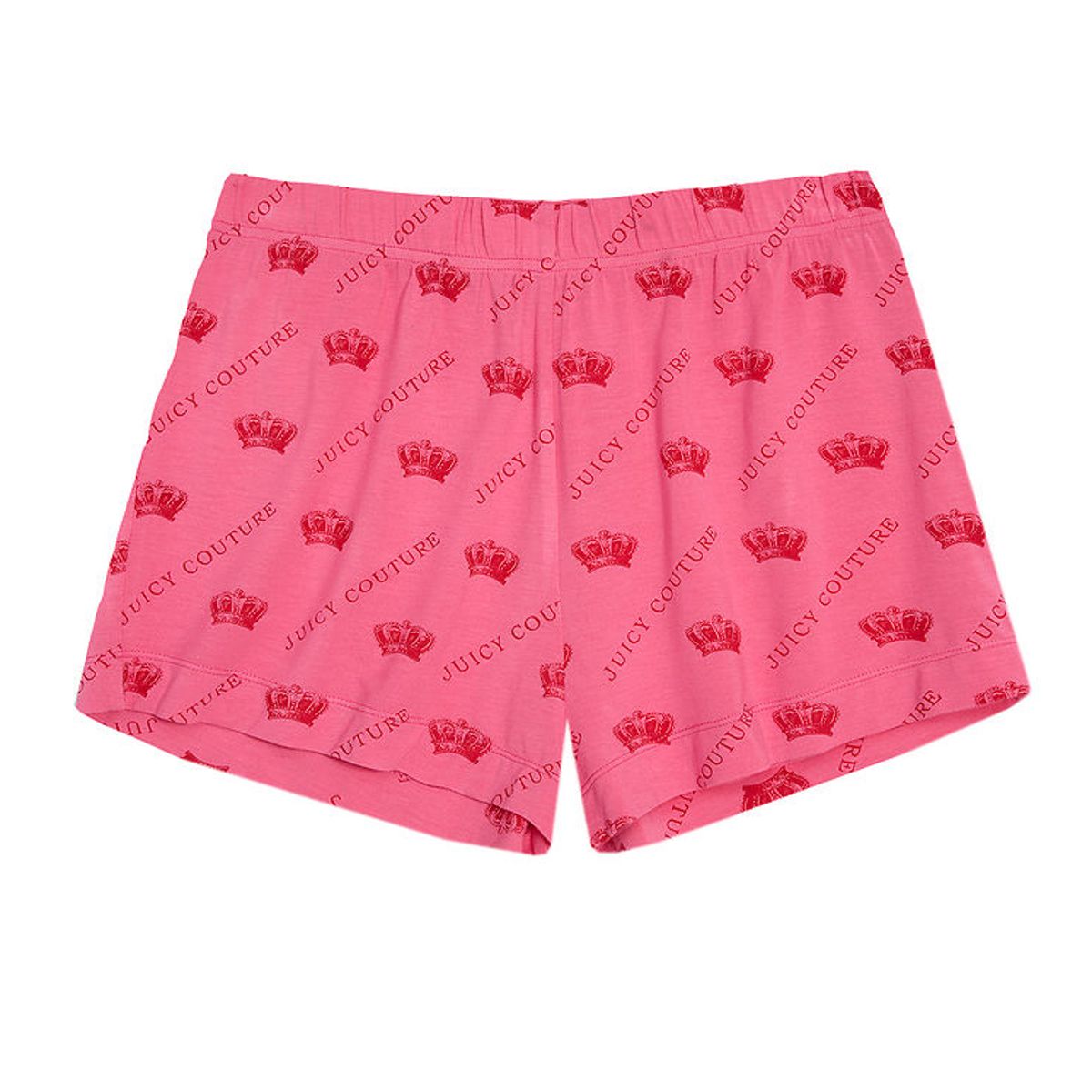 Juicy Couture Natshorts - Buzz - Pink & Red Corwn Print