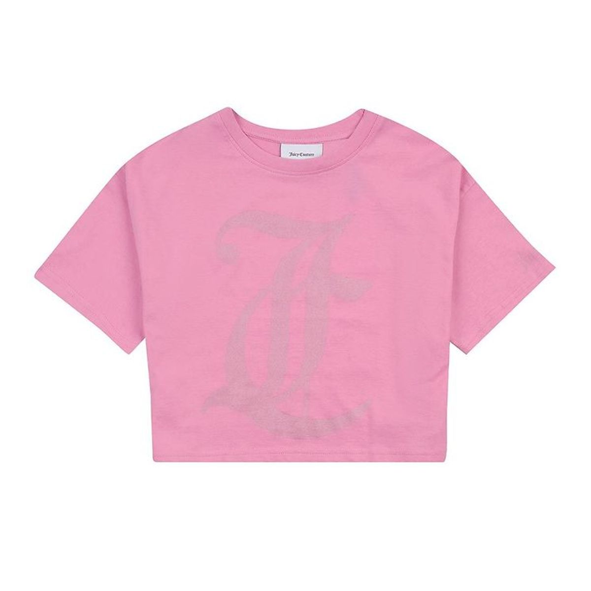 Juicy Couture T-shirt - Cropped - Fuchsia Pink