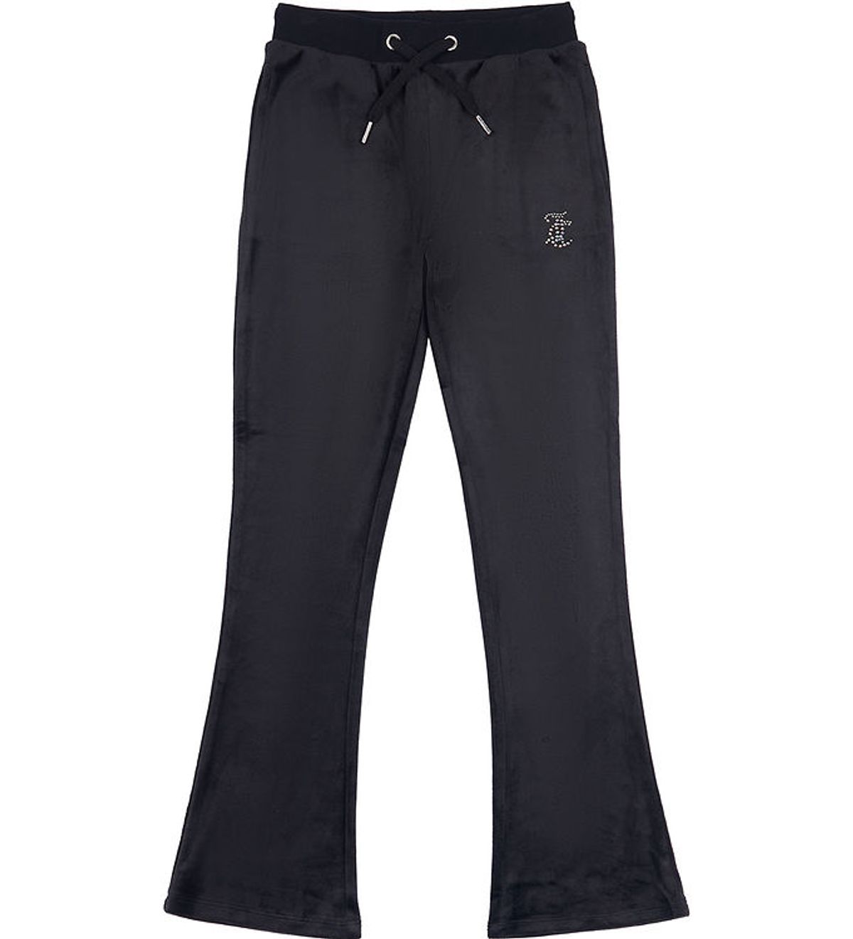 Juicy Couture Velourbukser - Diamante - Jet Black