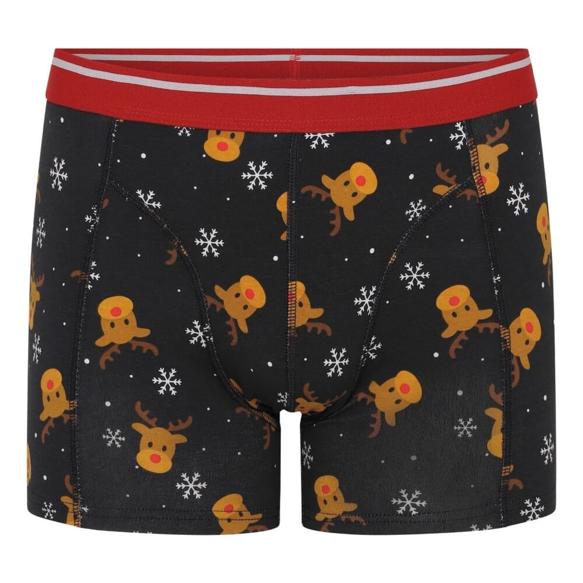 Jule-boxershorts, Rudolf - 2XL