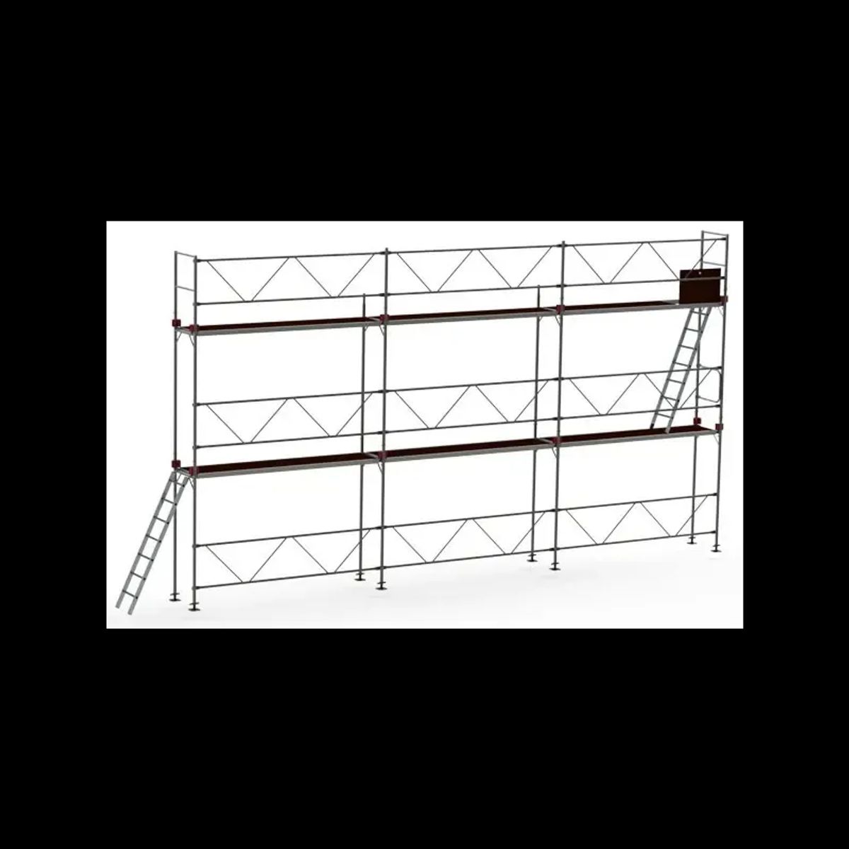 JUMBO Uniflex stål facade 1,8x21m.